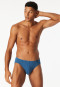 Supermini Slip gemustert blau - Long Life Soft