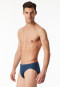 Supermini Slip Organic Cotton imprimé bleu - 95/5
