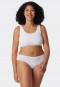 Tai panty 2-pack organic cotton white - 95/5