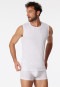 Tank tops 2-pack organic cotton round neck white - 95/5