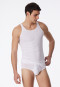 Maillot de corps blanc en tissu côtelé - Original Feinripp