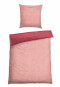 Reversible bed linen 2-piece Renforcé berry - SCHIESSER Home