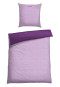 Parure de lit de lit réversible 2 pièces Renforcé lilas  SCHIESSER Home