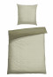 Set di biancheria da letto reversibile duepezzi Renforcé verde - SCHIESSER Home