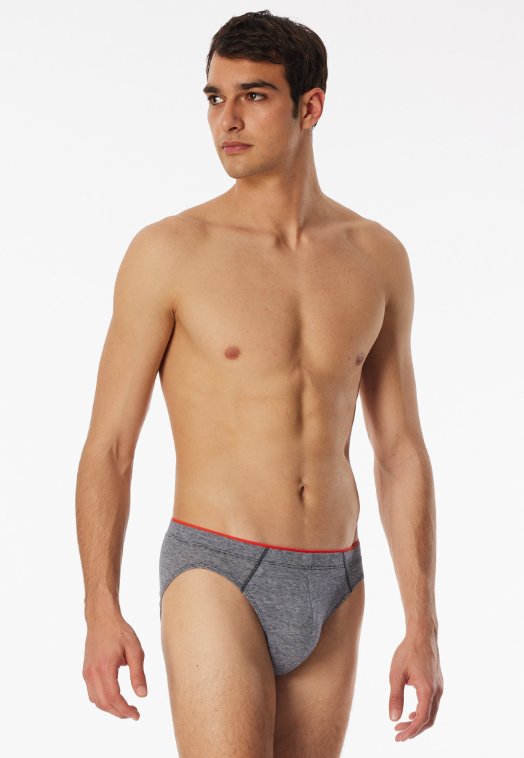 Supermini in cotone organico fantasia blu notte - 95/5