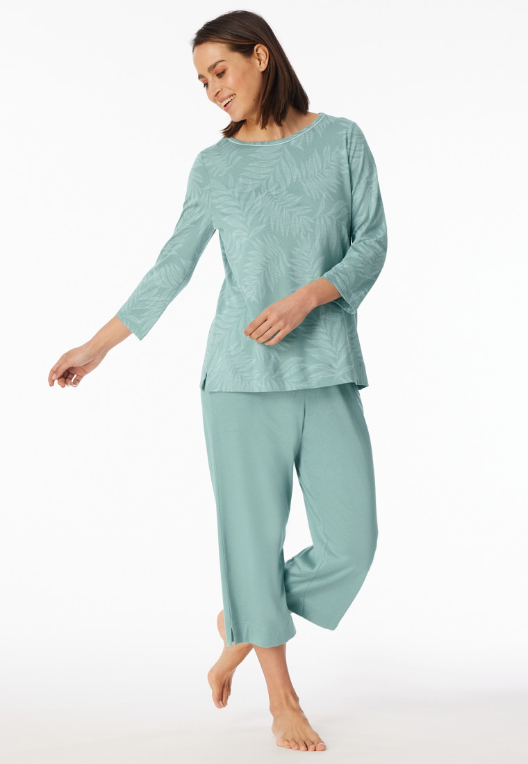 Schlafanzug 3/4-lang jade - Comfort Nightwear