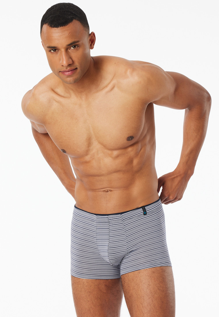 Shorts Modal Streifen graphit - Long Life Soft