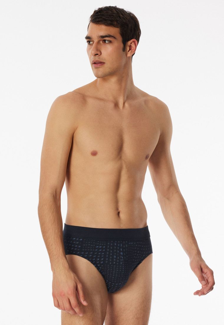 Mini-slip Fine Interlock graphite imprimé - Fine Interlock