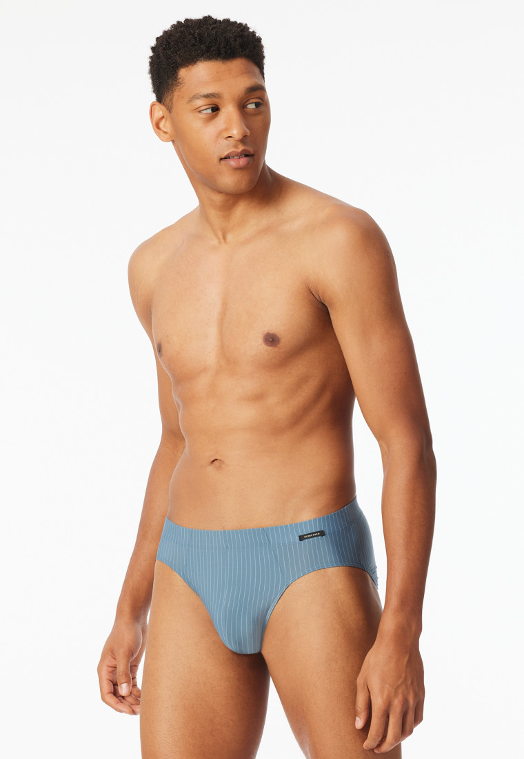 Rio-Slip atlantikblau gestreift - Pure Micro