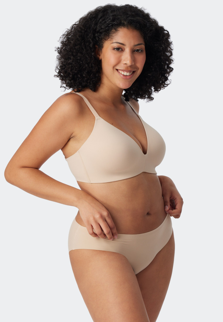 Soutien-gorge sans armature rembourré couleur sand - Invisible Soft