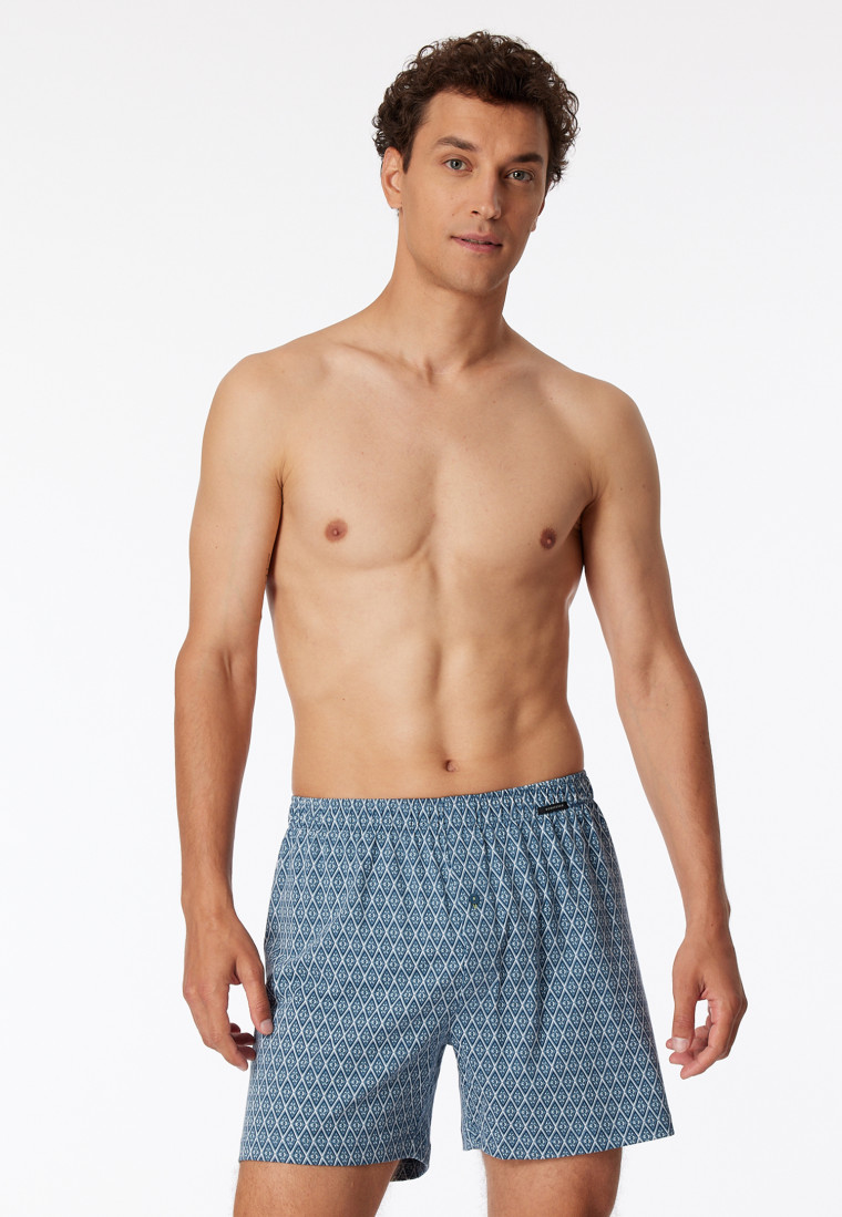 Lot de 2 boxers en jersey uni imprimé - Boxershorts Multipacks