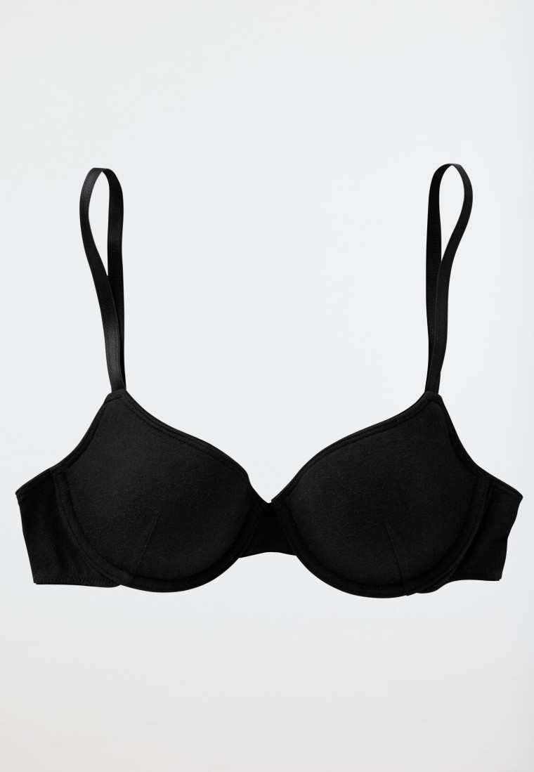 Soutien-gorge noir rembourré à armatures - 95/5