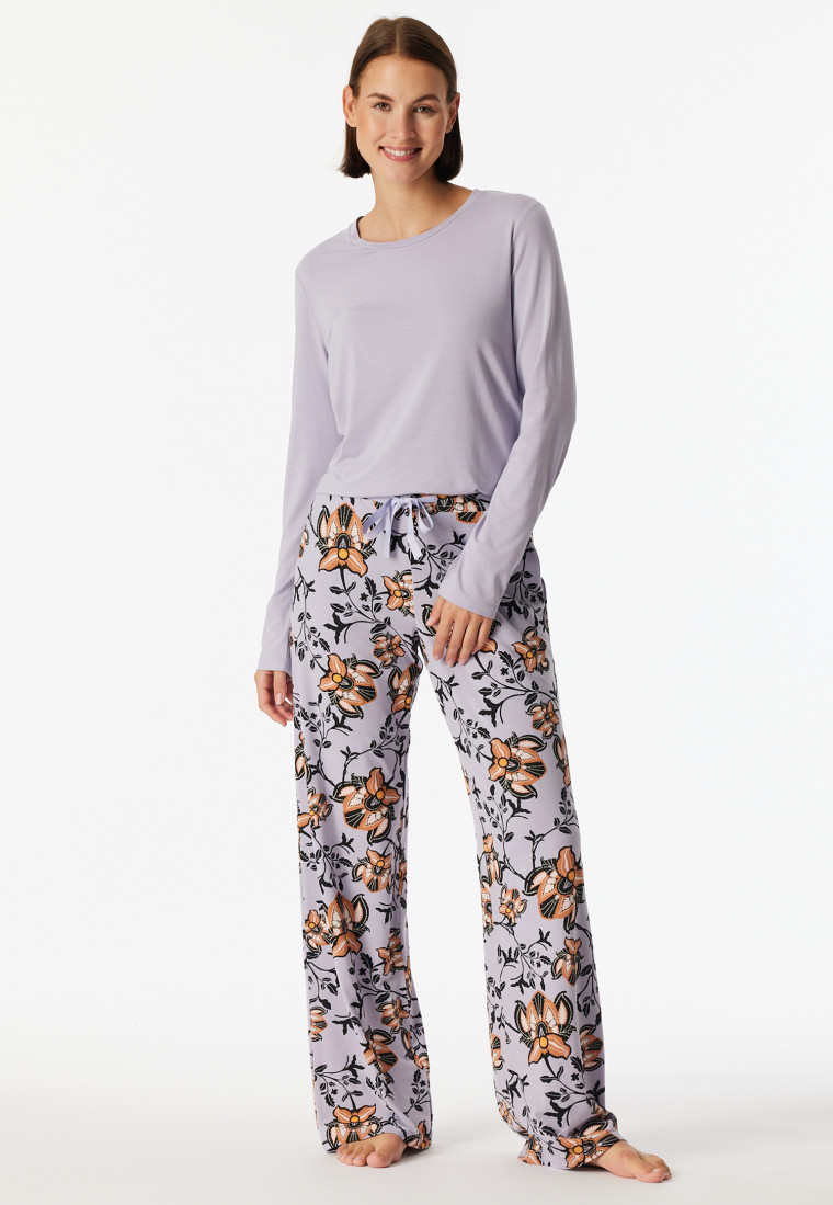 Pantalon long Fleurs multicolores - Mix+Relax
