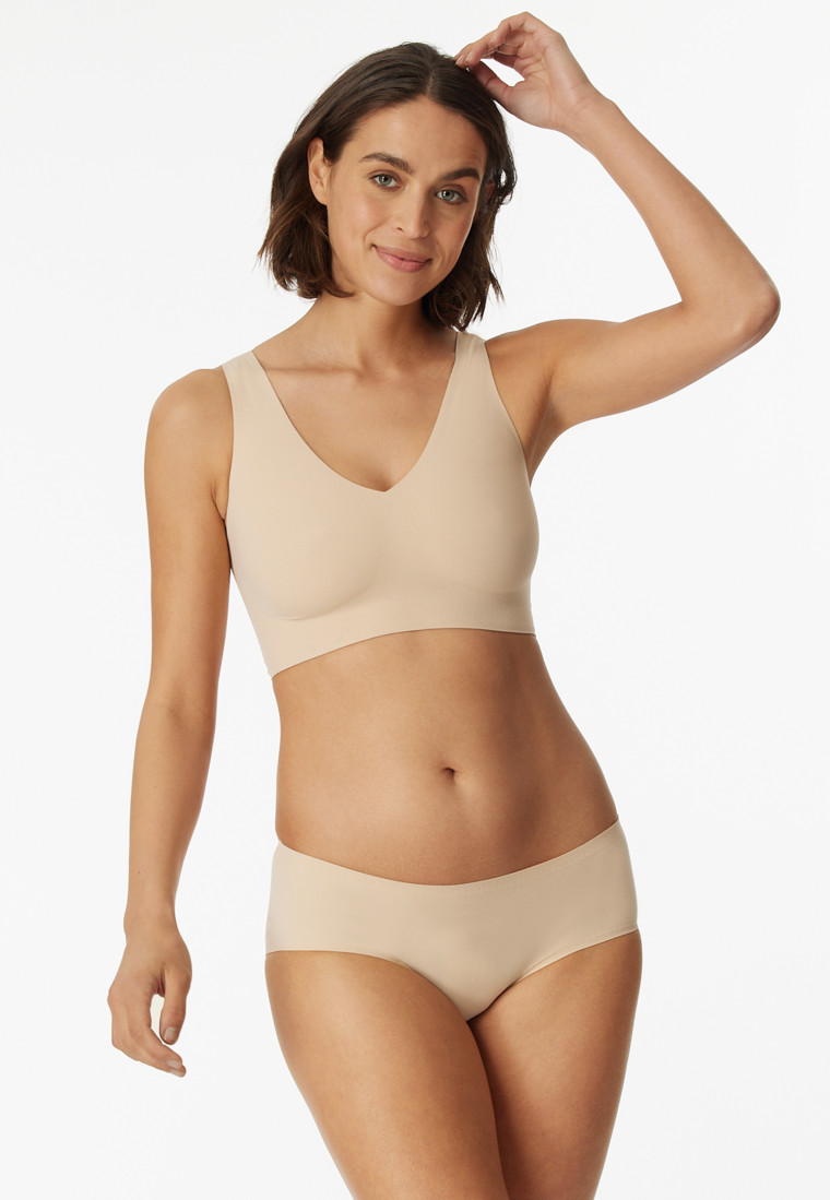 Culotte tissu micro couleur sand - Invisible Soft