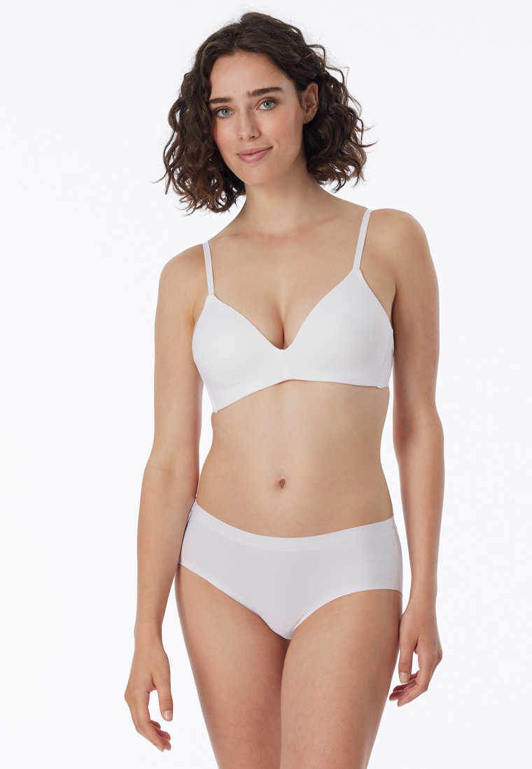 Seamless panties white - Invisible Cotton