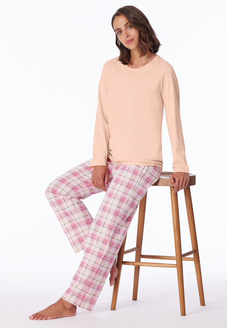 Pyjama long peach whip - Comfort Essentials