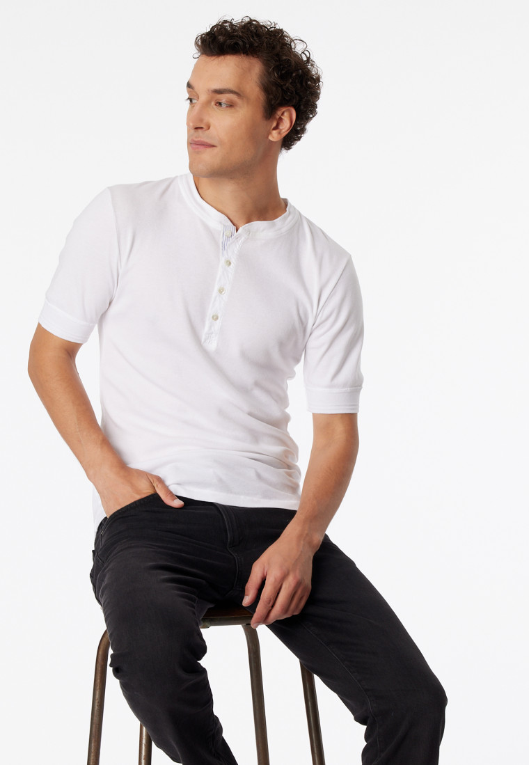 Shirt short sleeve white - Revival Karl-Heinz