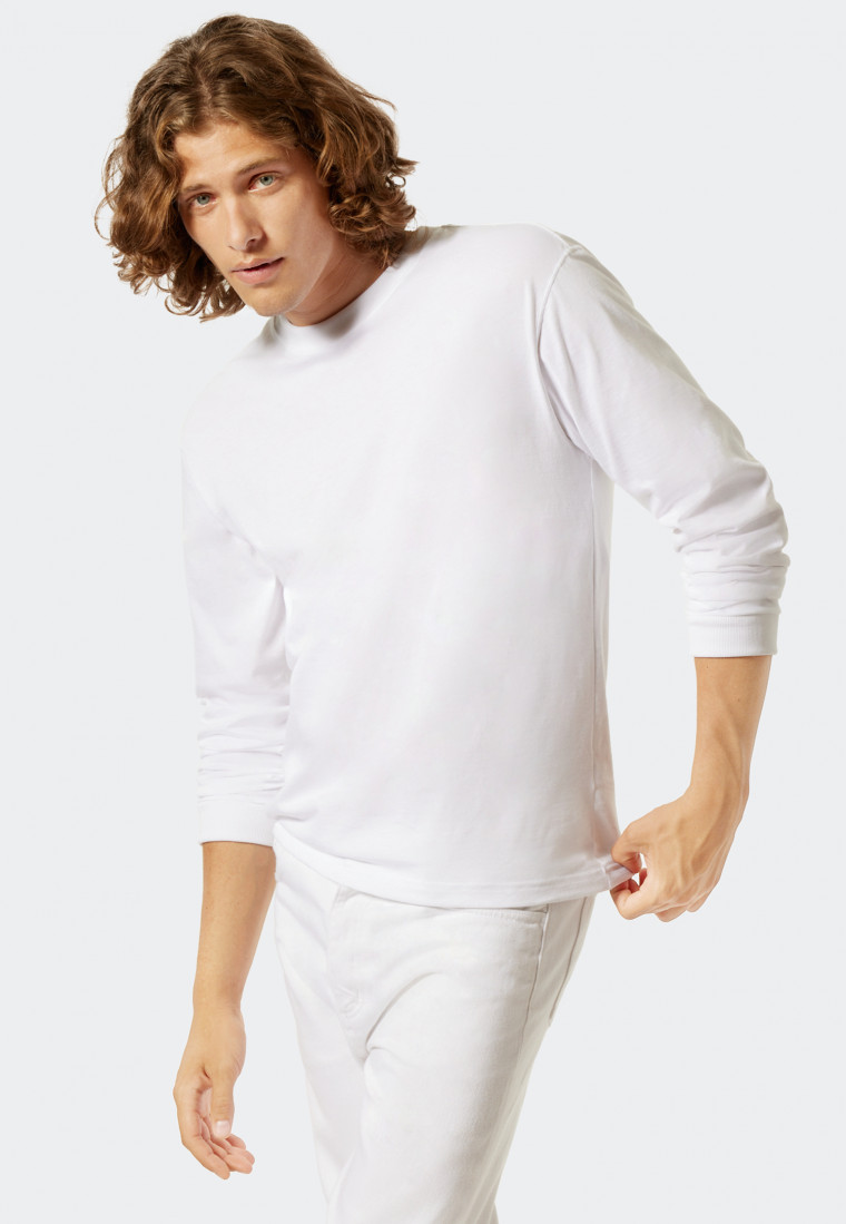 Shirt long-sleeved white - Art Edition by Noah Becker