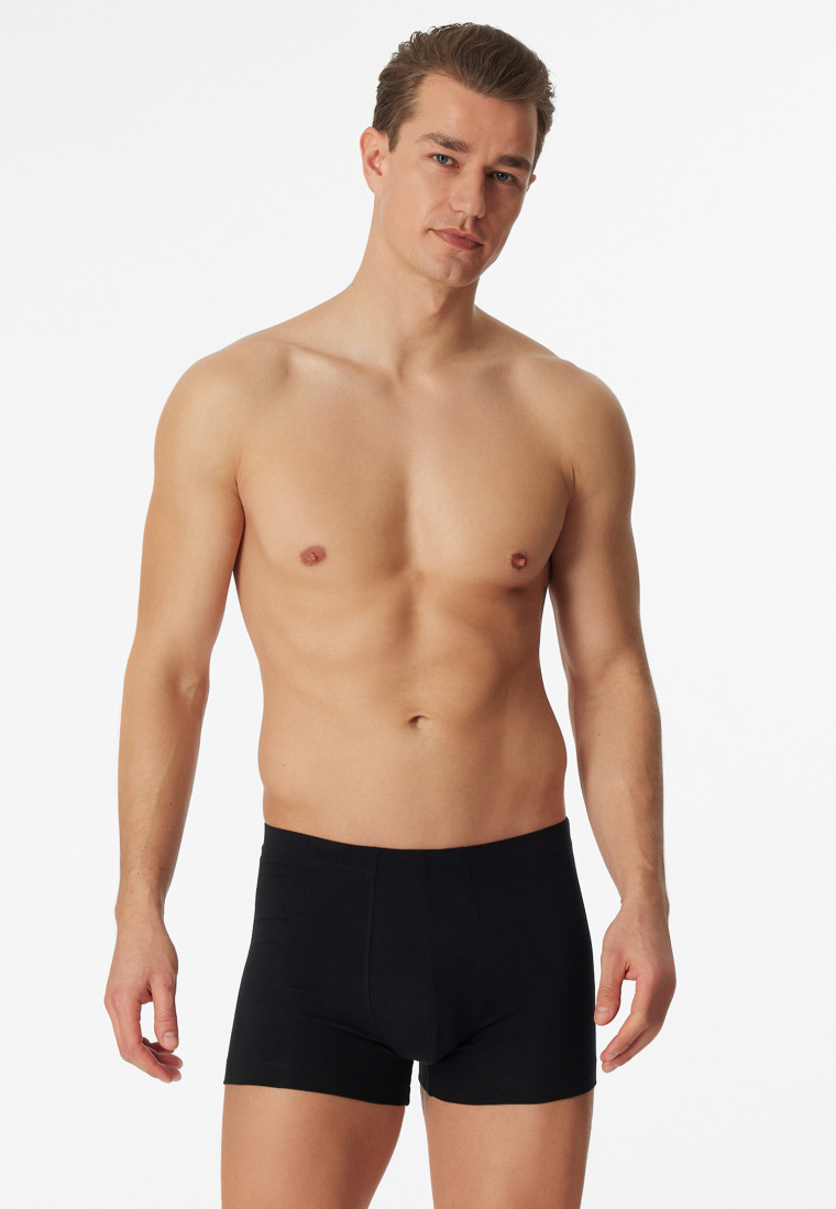 Boxer briefs 3-pack organic cotton black - 95/5