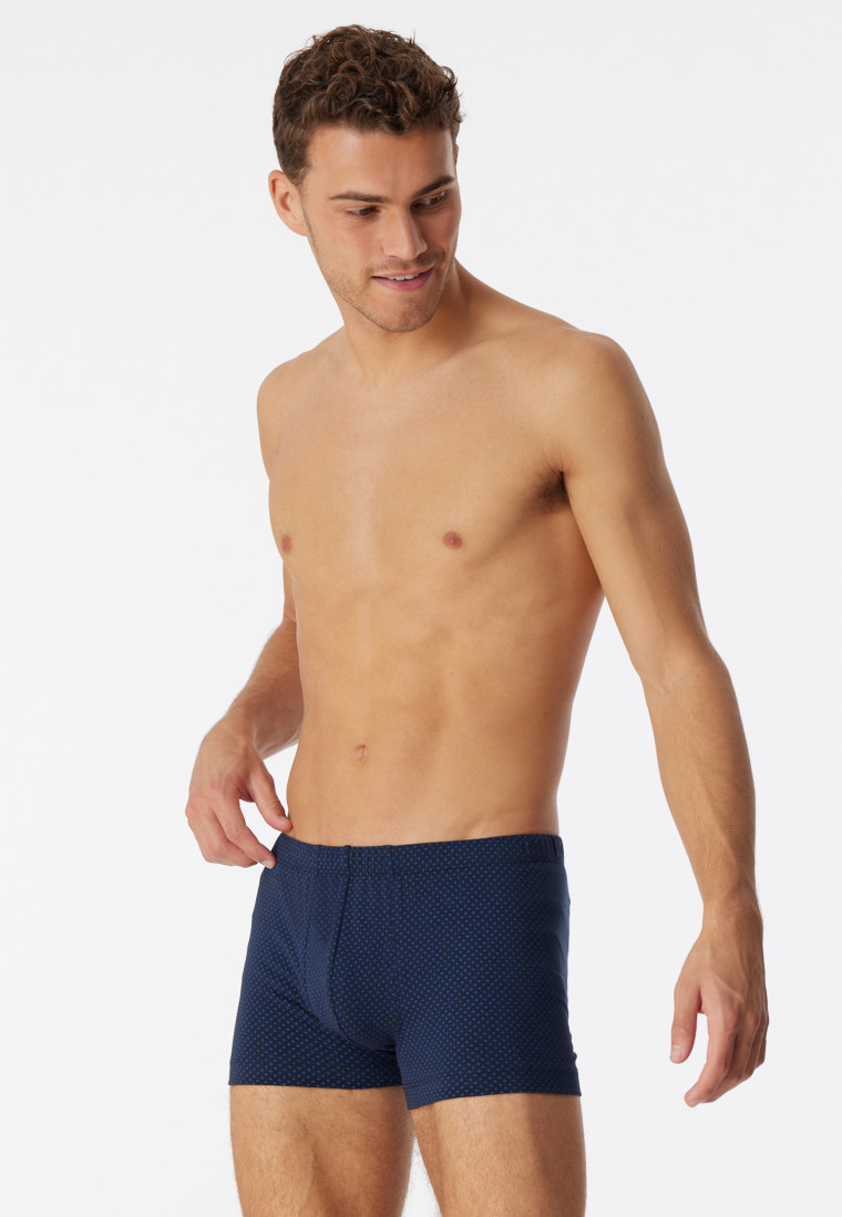 Shorts dunkelblau gemustert - Cotton Casuals