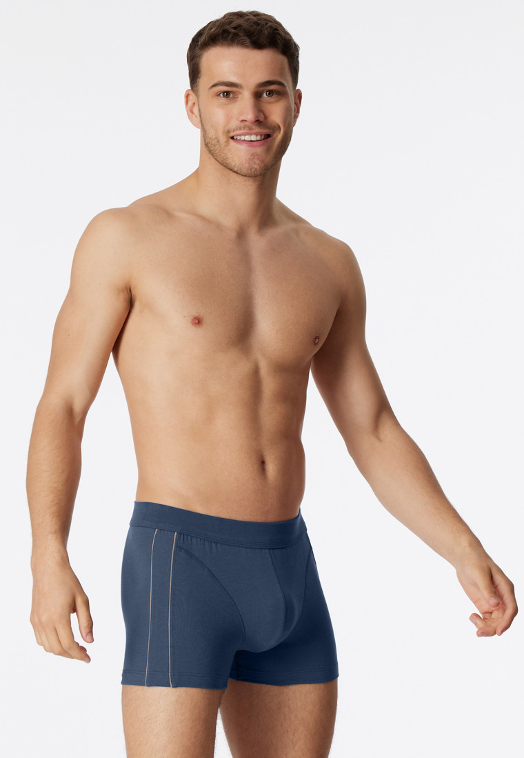 Shorts en coton biologique passepoilés admiral - Comfort Fit