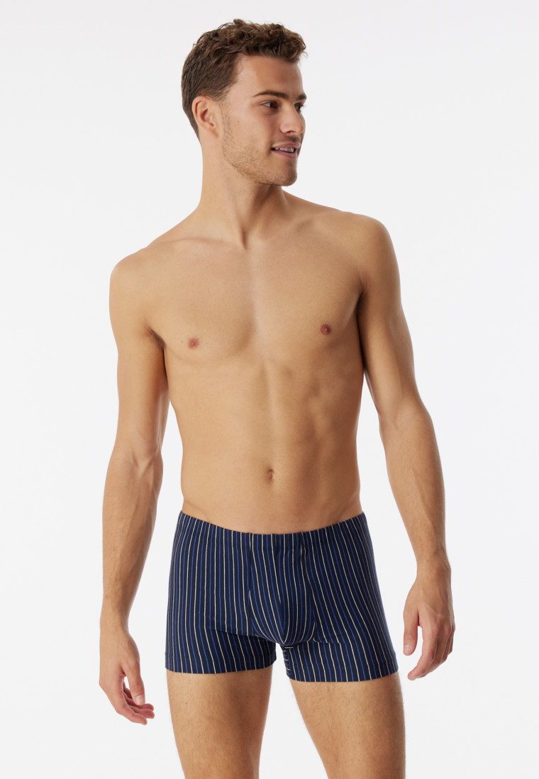 Shorts Organic Cotton Streifen mehrfarbig – 95/5