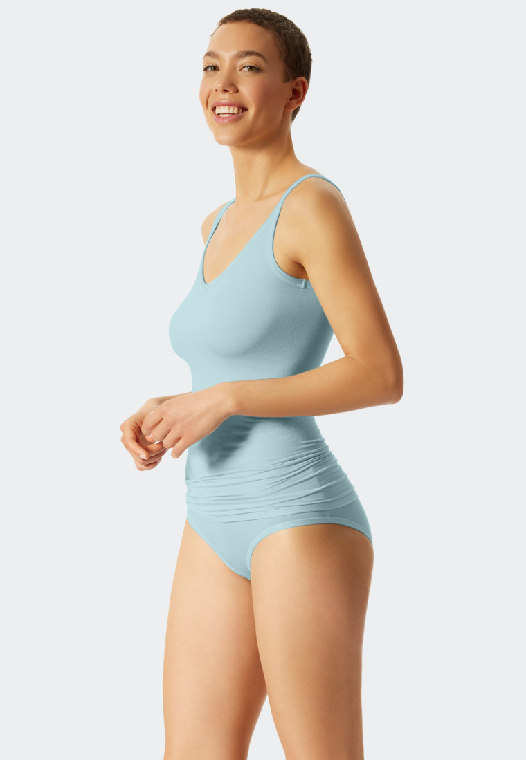 Top spaghetti bleu clair - Personal Fit