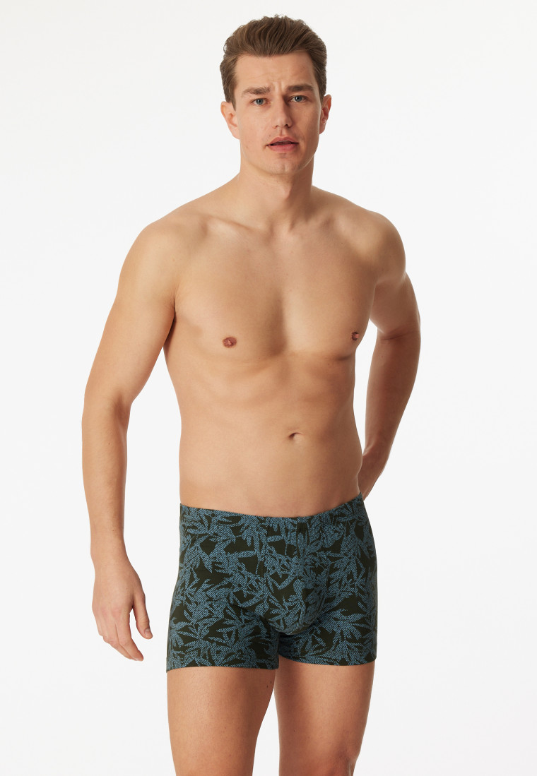 Shorts 3er-Pack Organic Cotton uni/gemustert mehrfarbig - 95/5