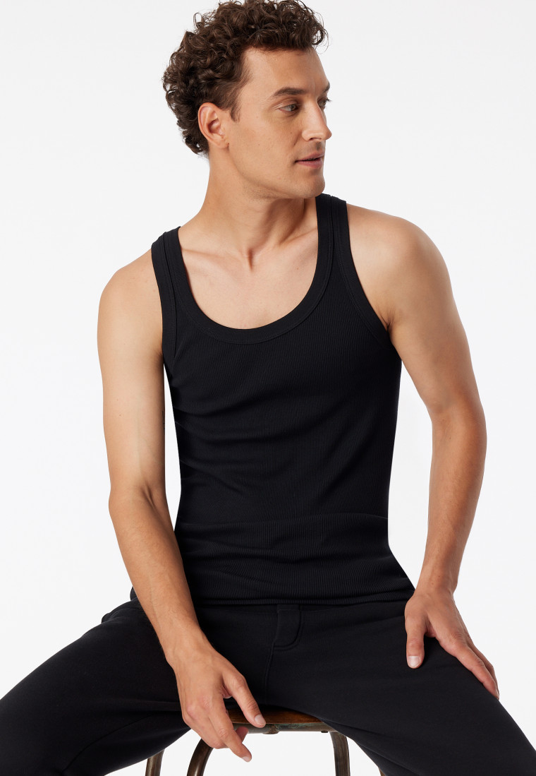 Tank top black - Revival Friedrich