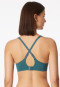 Schalen-BH mit Bügel und gleitenden Cups grün - Unique Micro