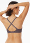 Underwired bra with spacer lining mauve - Air