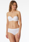 Soutien-gorge bandeau avec coques High Support blanc - Unique Micro