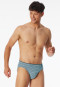 Supermini modal rayures kaki - Long Life Soft