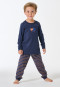 Pigiama lungo con polsini a righe curry - Kids Nightwear