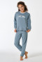 Pyjamas long sweatware cuffs mineral - Nightwear