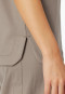 Maglietta a maniche corte mercerizzata interlock argilla - Mix+ Relax