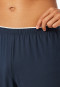 Pyjama long rayures bleu nuit - Selected Premium Jacquard