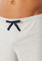 Schlafanzug kurz Ringel nachtblau - Casual Nightwear