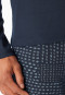 Pyjamas long pyjamas with button placket graphite - Fine Interlock