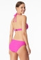 Bikinislip Jersey Streifen fuschia - Aqua