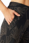 Pyjama long interlock ginkgo noir - Modern Nightwear