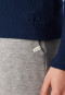 Langarmshirt Doppelripp U-Boot-Ausschnitt admiral - SCHIESSER 150 Years
