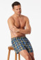 Boxershorts 2er-Pack Webware gemustert - Boxershorts Multipack
