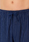 Bermuda woven fabric seersucker striped navy - Mix+Relax