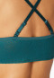 Brassière sans couture coussinets amovibles dentelle verte - Invisible Soft Lace