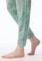 Hose lang Bündchen Blumen multicolor - Mix+Relax