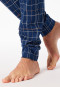 Hose lang Jersey Bündchen Karos multicolor - Mix+Relax