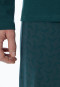 Pigiama con polsini lunghi in petrolio - Casual Essentials
