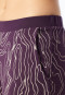 Pajamas long printed plum - selected! premium