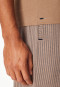 Shirt kurzarm Sweat-Qualität nougat - Mix+Relax